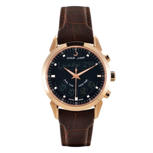 ALFAJR Luxury Watch WA-10B Brown Leather