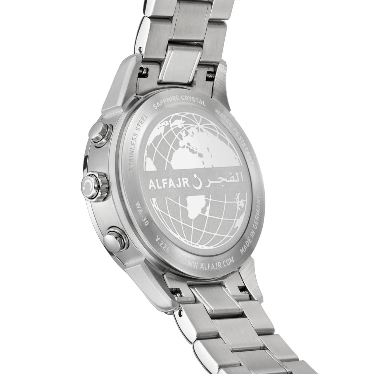 ALFAJR Luxury Watch WA-30L stainless steel Back