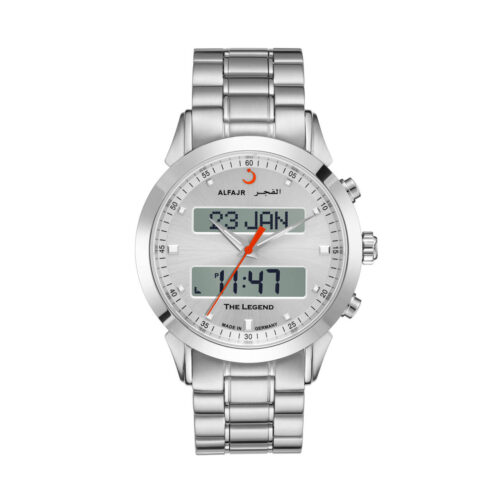 ALFAJR Luxury Watch WA-30L StanlessLeather White