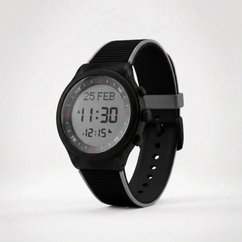 Alfajr Sport Watch WY-16 Back Gray