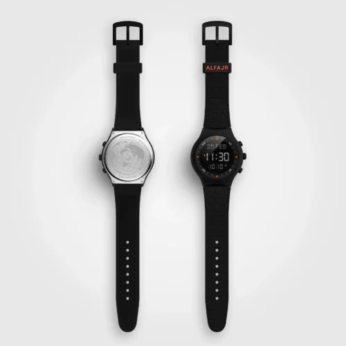 Alfajr Sport Watch WY-16 Caligraphy Black