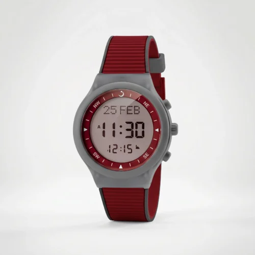 Alfajr Sport Watch WY-16 Red Gray